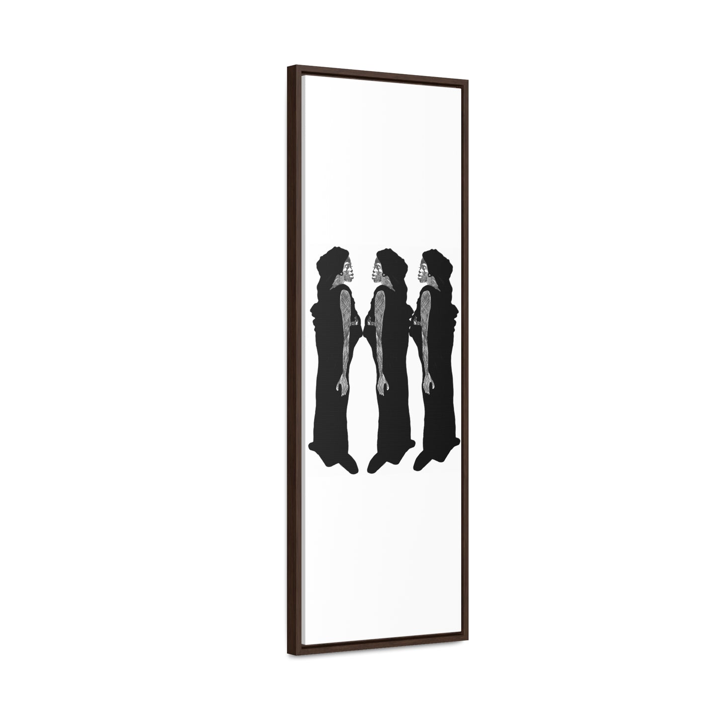 Three Women, Original Eduard Pavel, Gallery Canvas Wraps, Vertical Frame