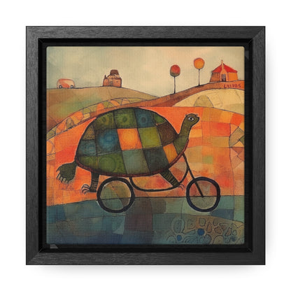 Turtle 13, Gallery Canvas Wraps, Square Frame