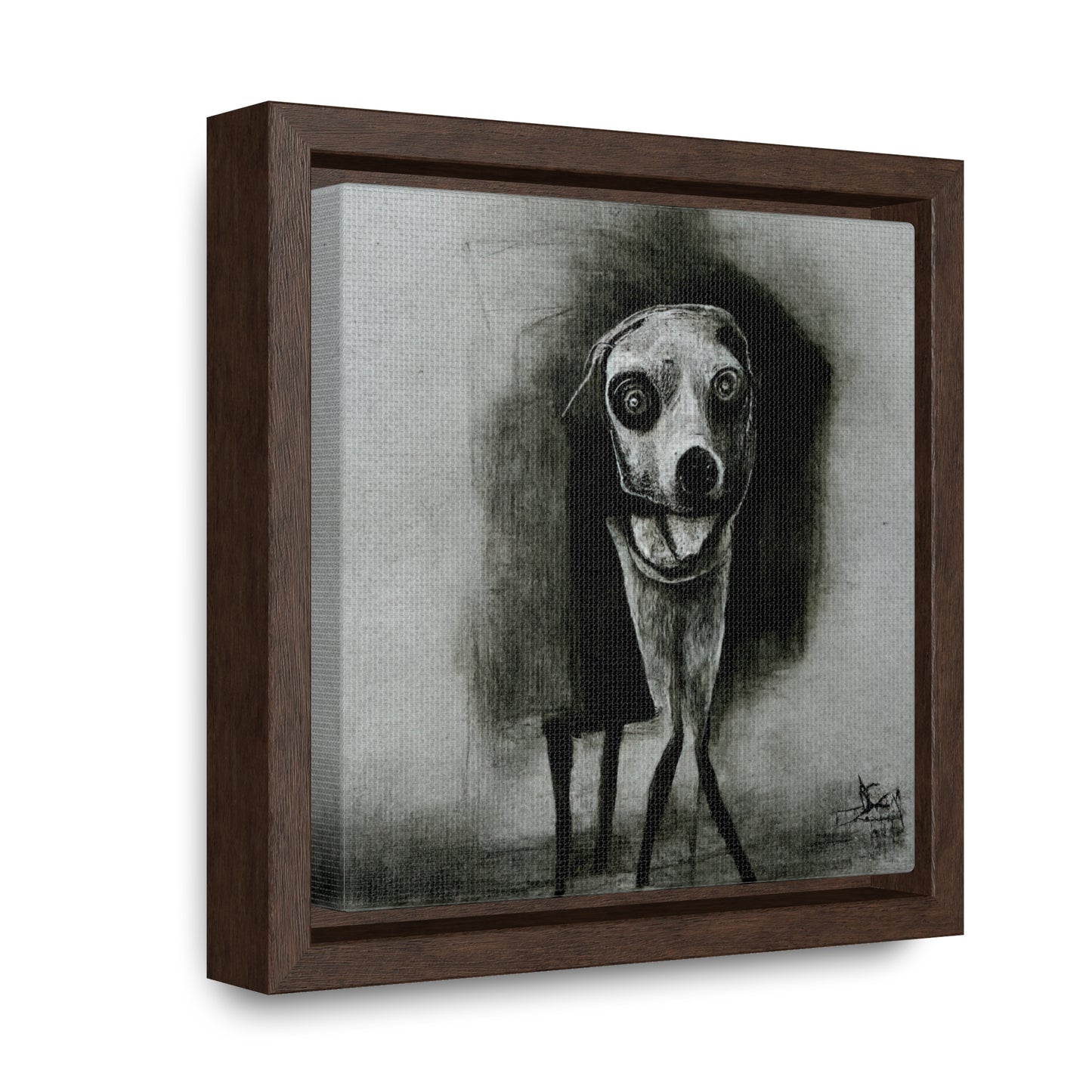 Dogs and Puppies 11, Valentinii, Gallery Canvas Wraps, Square Frame