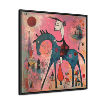 The Dreams of the Child 60, Gallery Canvas Wraps, Square Frame