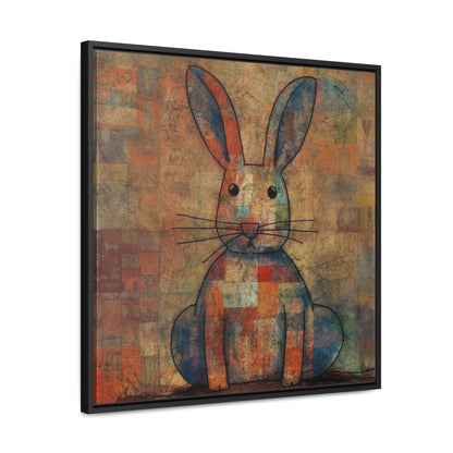 Rabbit 21, Gallery Canvas Wraps, Square Frame