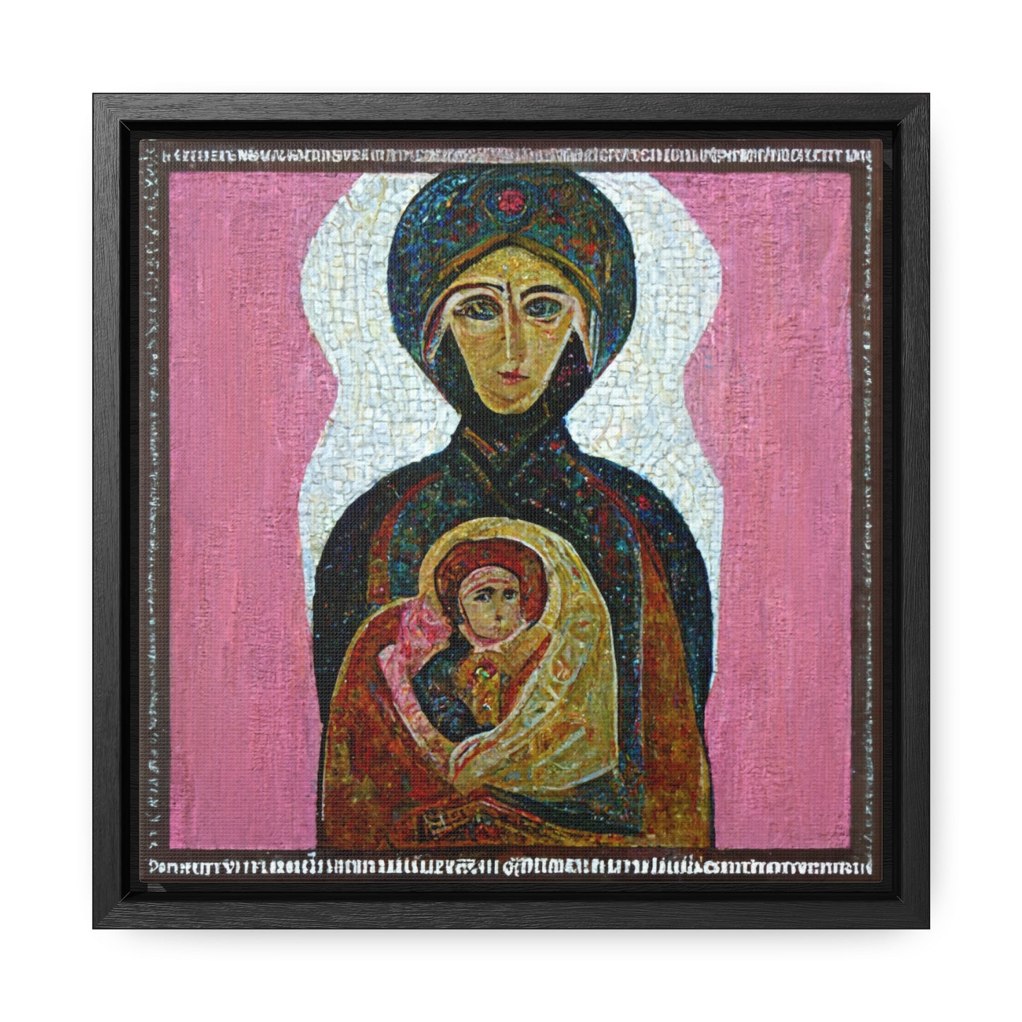 Mary and the Child 21, Valentinii, Gallery Canvas Wraps, Square Frame