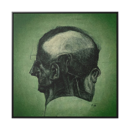 Heads 16, Valentinii, Gallery Canvas Wraps, Square Frame