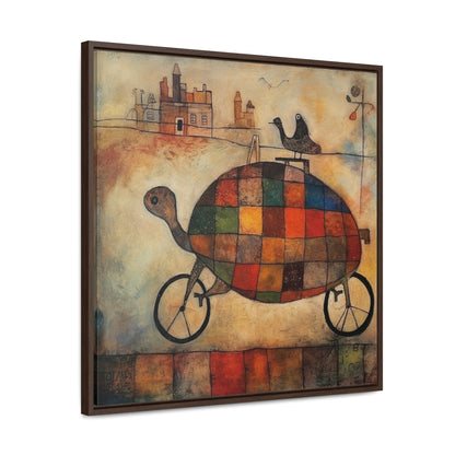 Turtle 7, Gallery Canvas Wraps, Square Frame