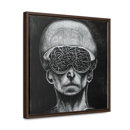 Brain 14, Valentinii, Gallery Canvas Wraps, Square Frame