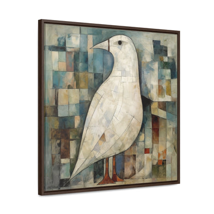 Bird 15, Gallery Canvas Wraps, Square Frame