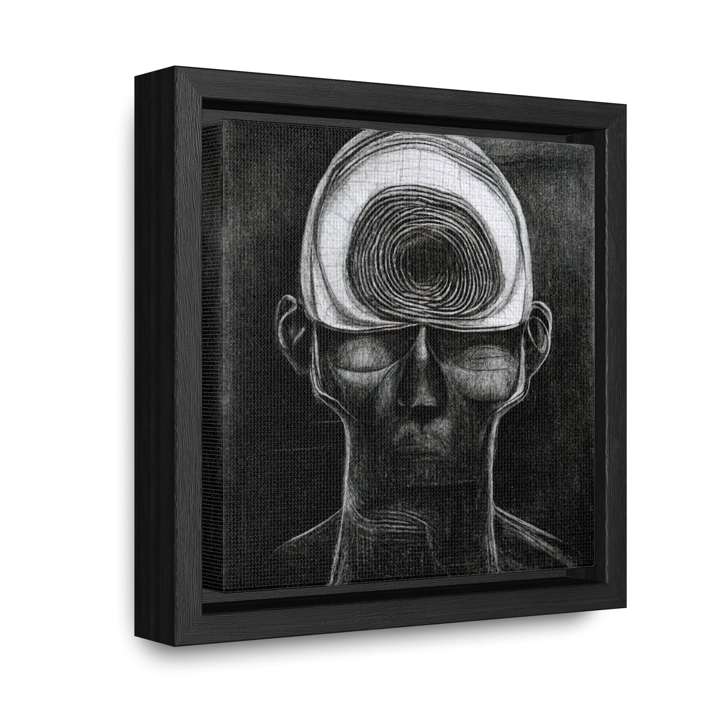 Brain 19, Valentinii, Gallery Canvas Wraps, Square Frame