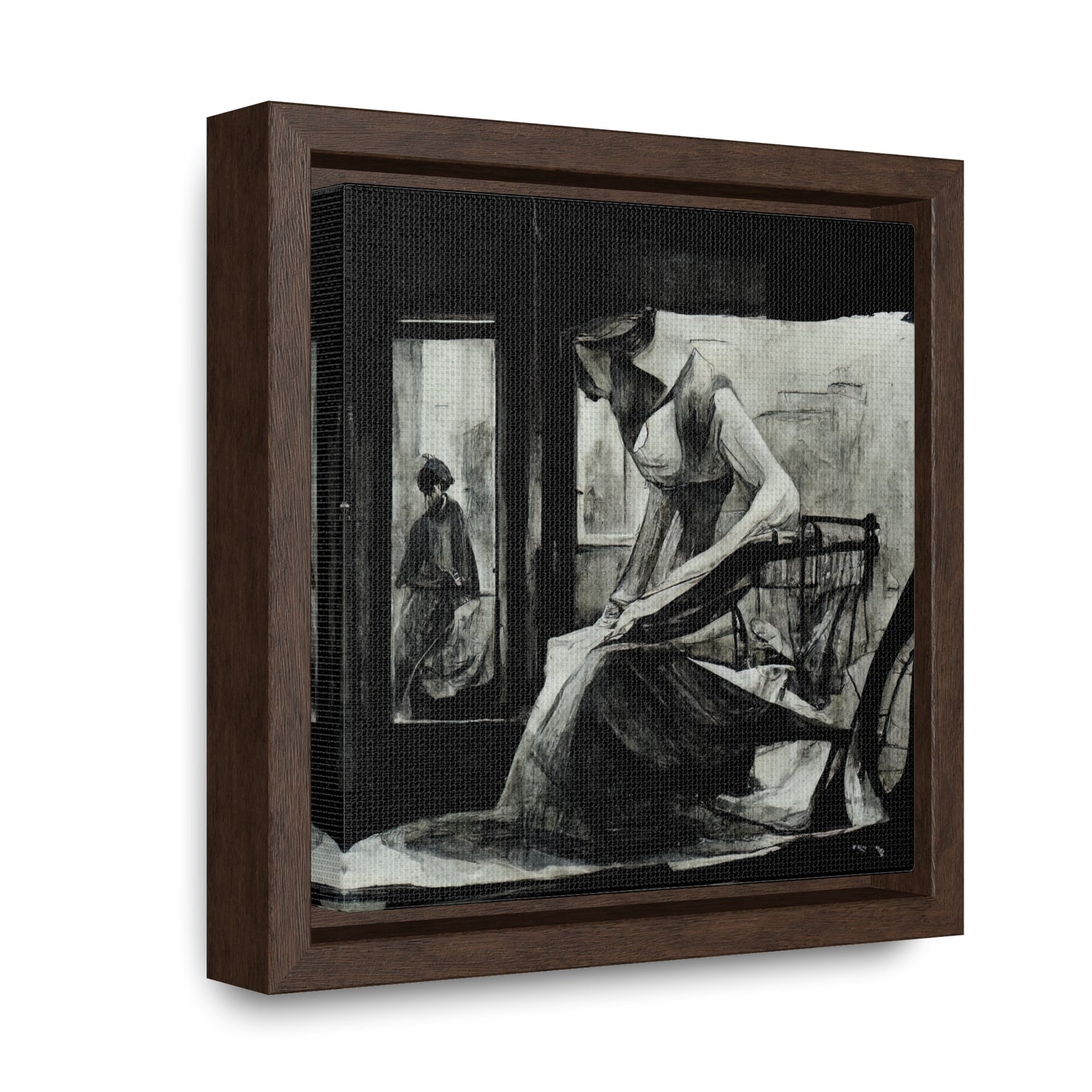 Domestic Memories 45, Valentinii, Gallery Canvas Wraps, Square Frame