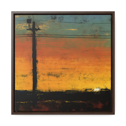 Land of the Sun 82, Valentinii, Gallery Canvas Wraps, Square Frame