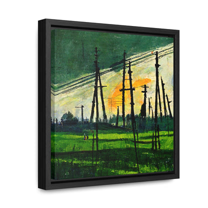 Land of the Sun 36, Valentinii, Gallery Canvas Wraps, Square Frame