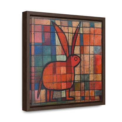 Rabbit 29, Gallery Canvas Wraps, Square Frame