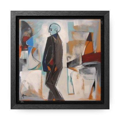 Sad Man 15, Valentinii, Gallery Canvas Wraps, Square Frame