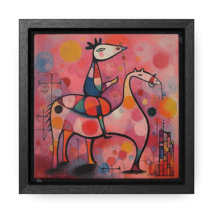 The Dreams of the Child 17, Gallery Canvas Wraps, Square Frame