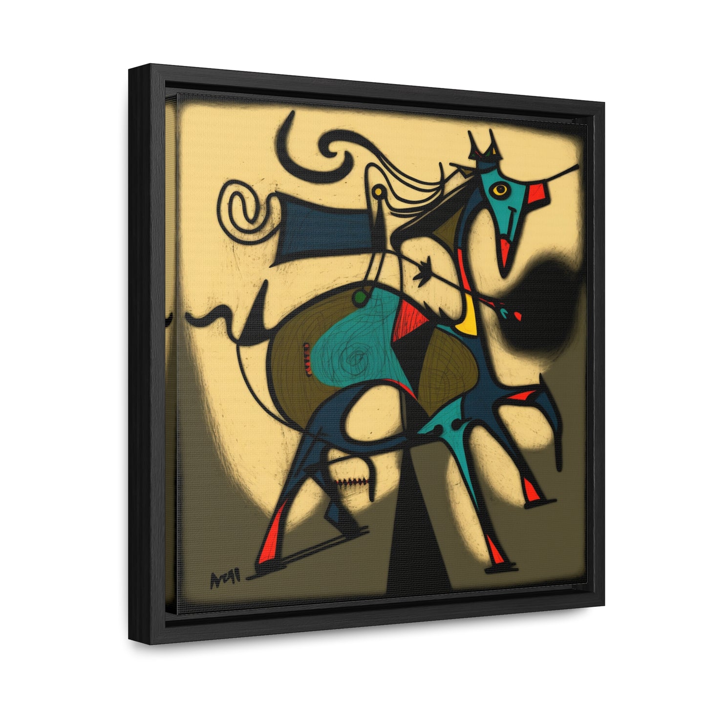 Naivia 18, Gallery Canvas Wraps, Square Frame