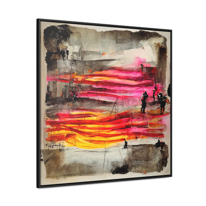 Land of the Sun 6, Valentinii, Gallery Canvas Wraps, Square Frame