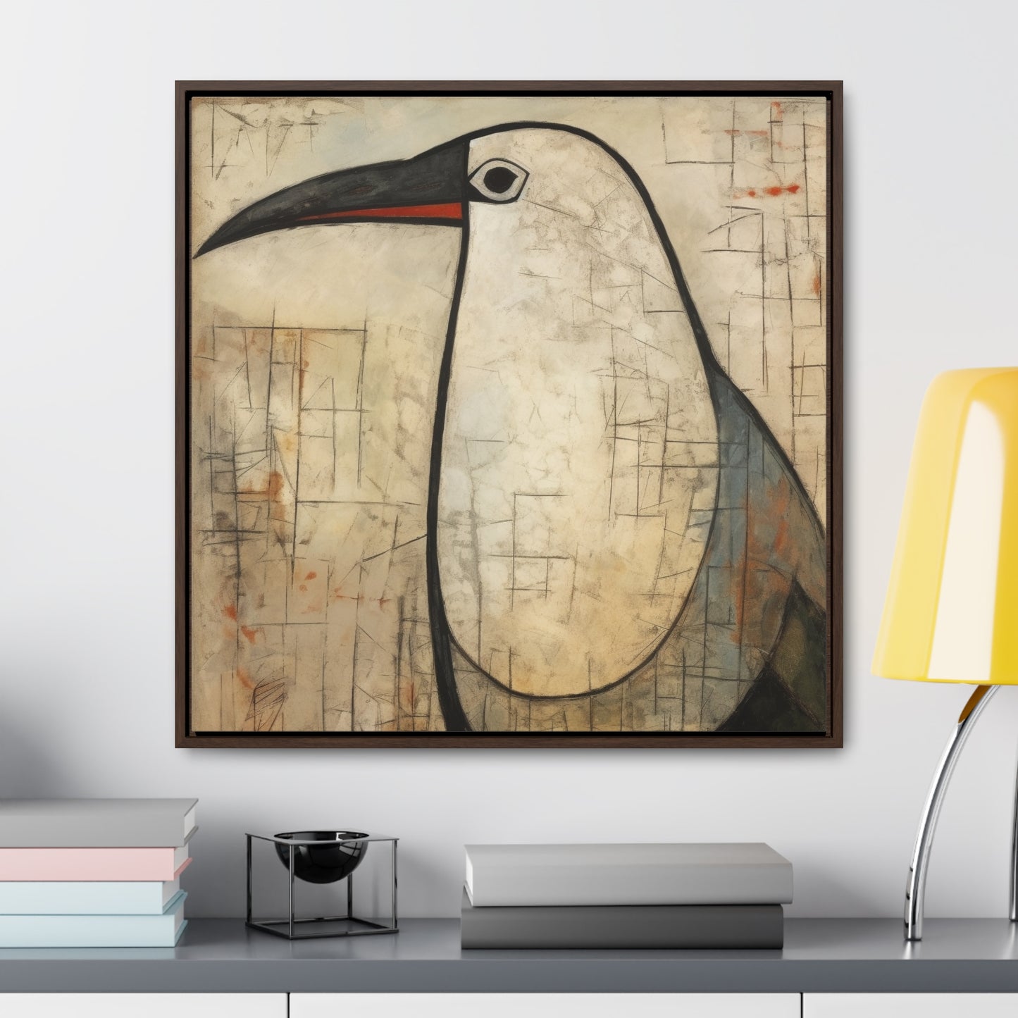 Bird 3, Gallery Canvas Wraps, Square Frame