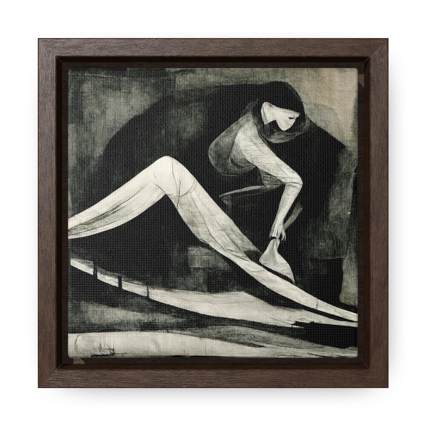 Domestic Memories 2, Valentinii, Gallery Canvas Wraps, Square Frame