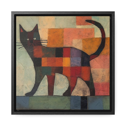 Cat 24, Gallery Canvas Wraps, Square Frame