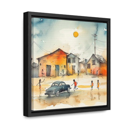 Childhood 13, Valentinii, Gallery Canvas Wraps, Square Frame