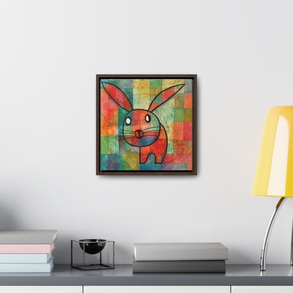 Rabbit 11, Gallery Canvas Wraps, Square Frame