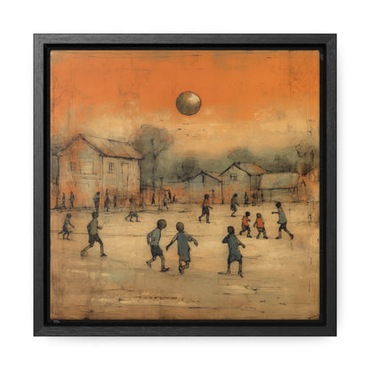 Childhood 30, Gallery Canvas Wraps, Square Frame