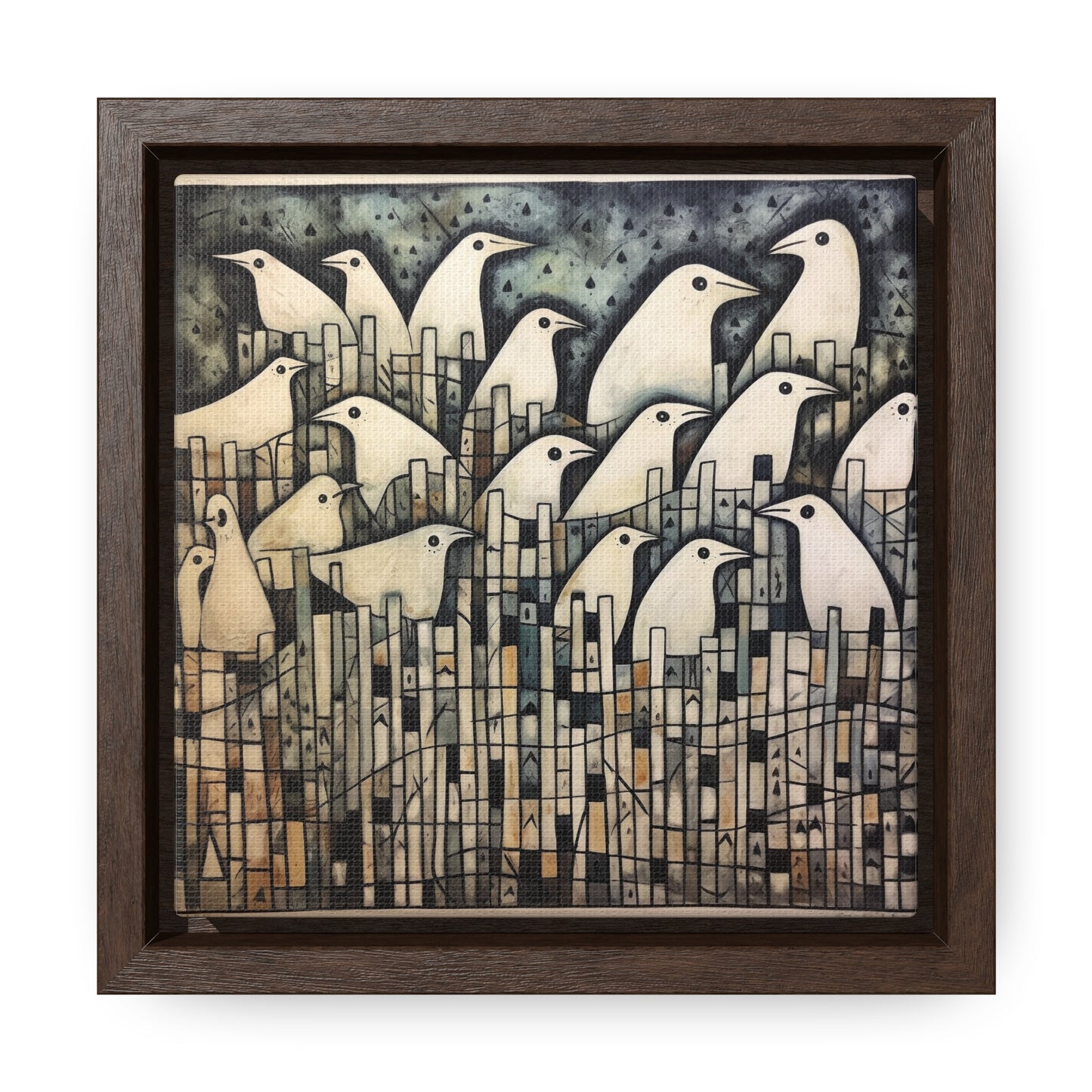 Bird 34, Gallery Canvas Wraps, Square Frame