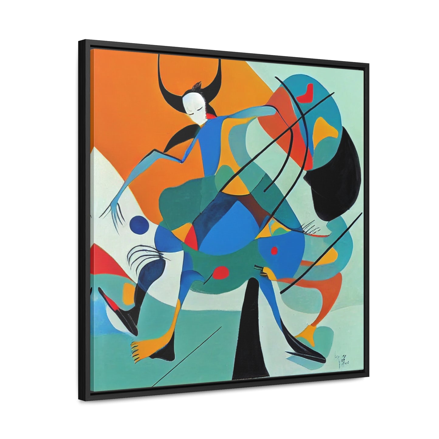 Naivia 6, Gallery Canvas Wraps, Square Frame