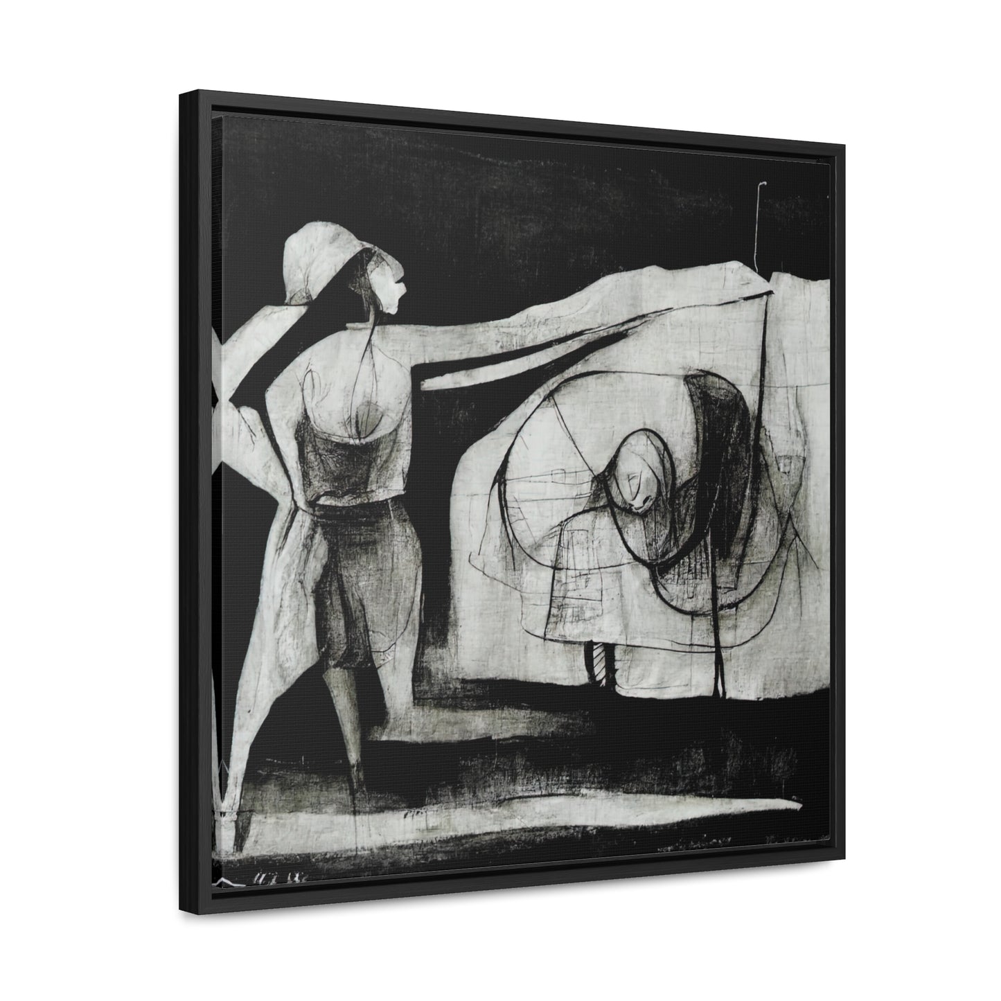 Domestic Memories 35, Valentinii, Gallery Canvas Wraps, Square Frame