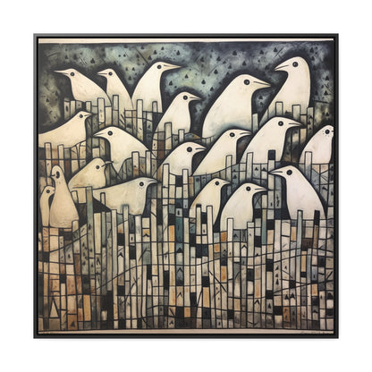 Bird 34, Gallery Canvas Wraps, Square Frame