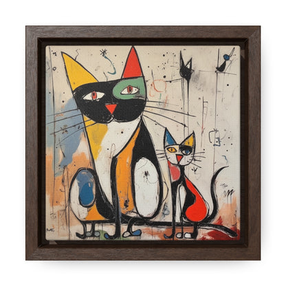 Cat 43, Gallery Canvas Wraps, Square Frame