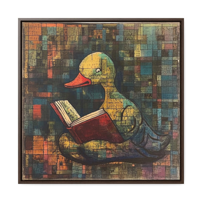 Duck 3, Gallery Canvas Wraps, Square Frame