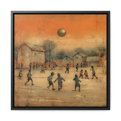 Childhood 30, Gallery Canvas Wraps, Square Frame