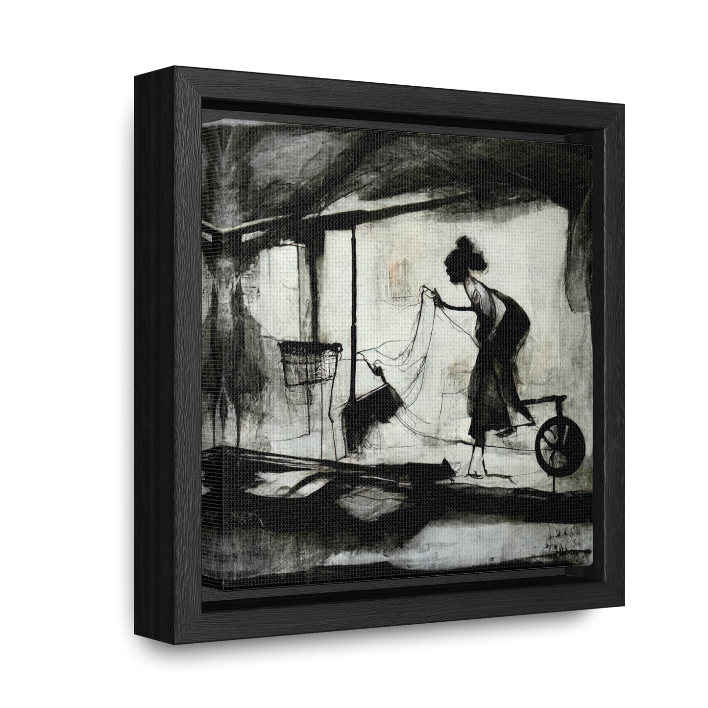 Domestic Memories 31, Valentinii, Gallery Canvas Wraps, Square Frame