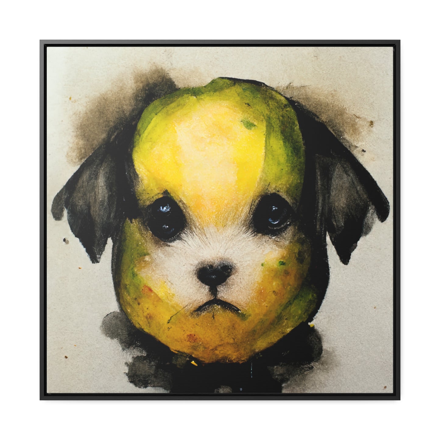 Dogs and Puppies 8, Valentinii, Gallery Canvas Wraps, Square Frame