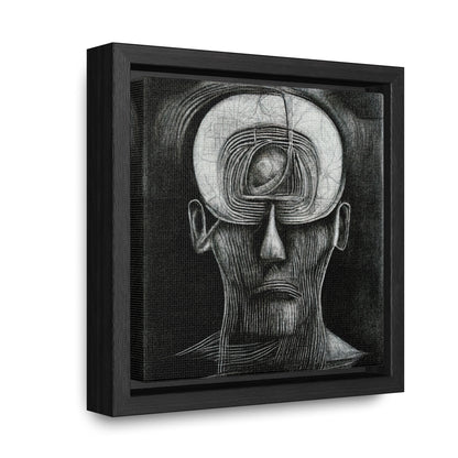 Brain 39, Valentinii, Gallery Canvas Wraps, Square Frame