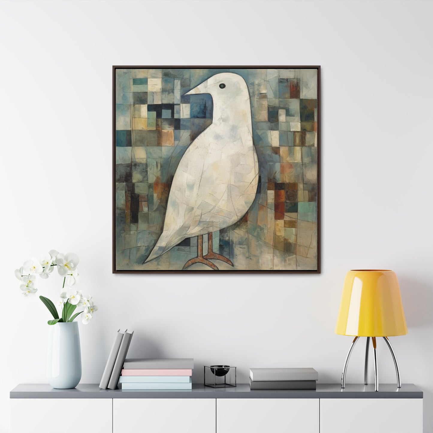 Bird, Gallery Canvas Wraps, Square Frame