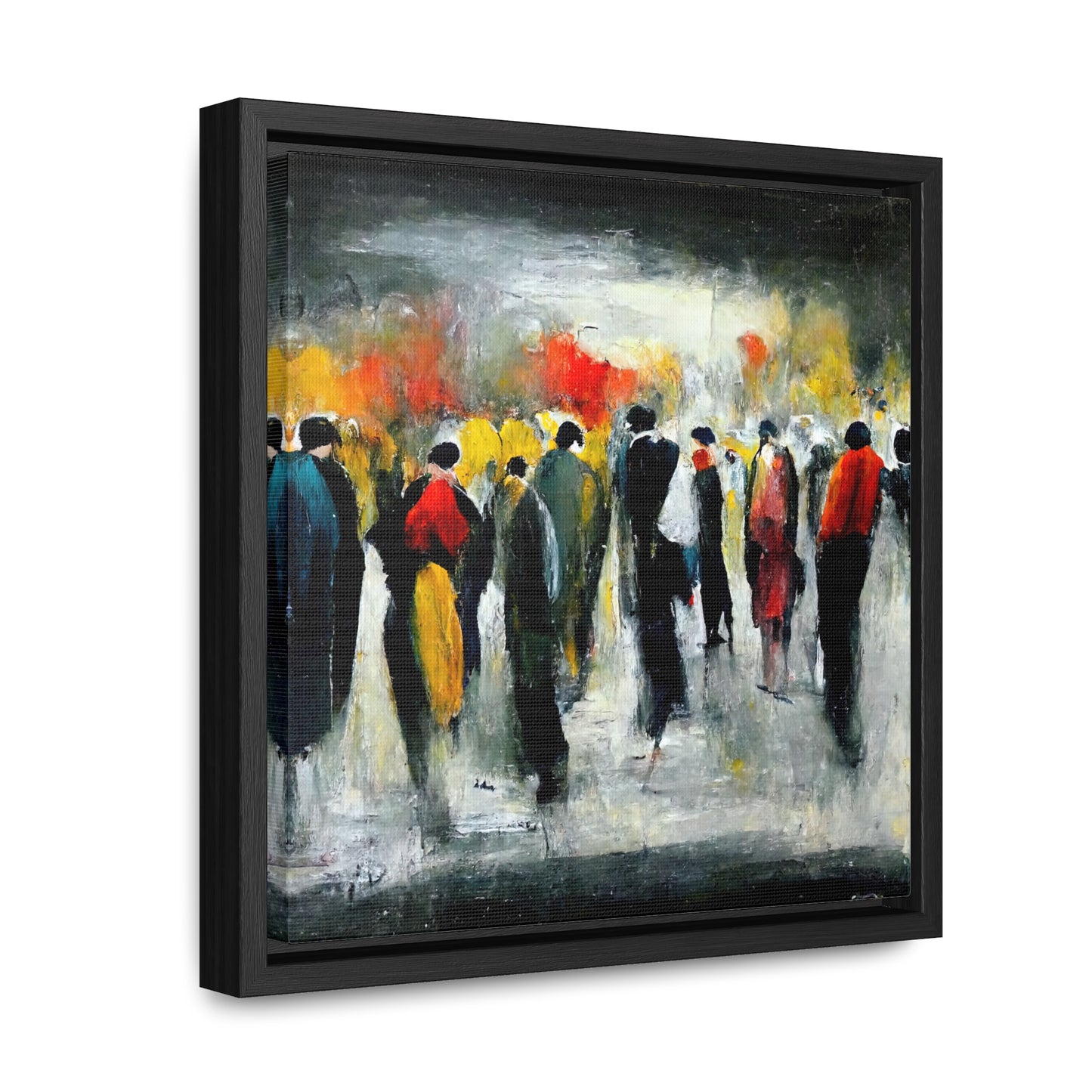 Social Seeds 7, Valentinii, Gallery Canvas Wraps, Square Frame