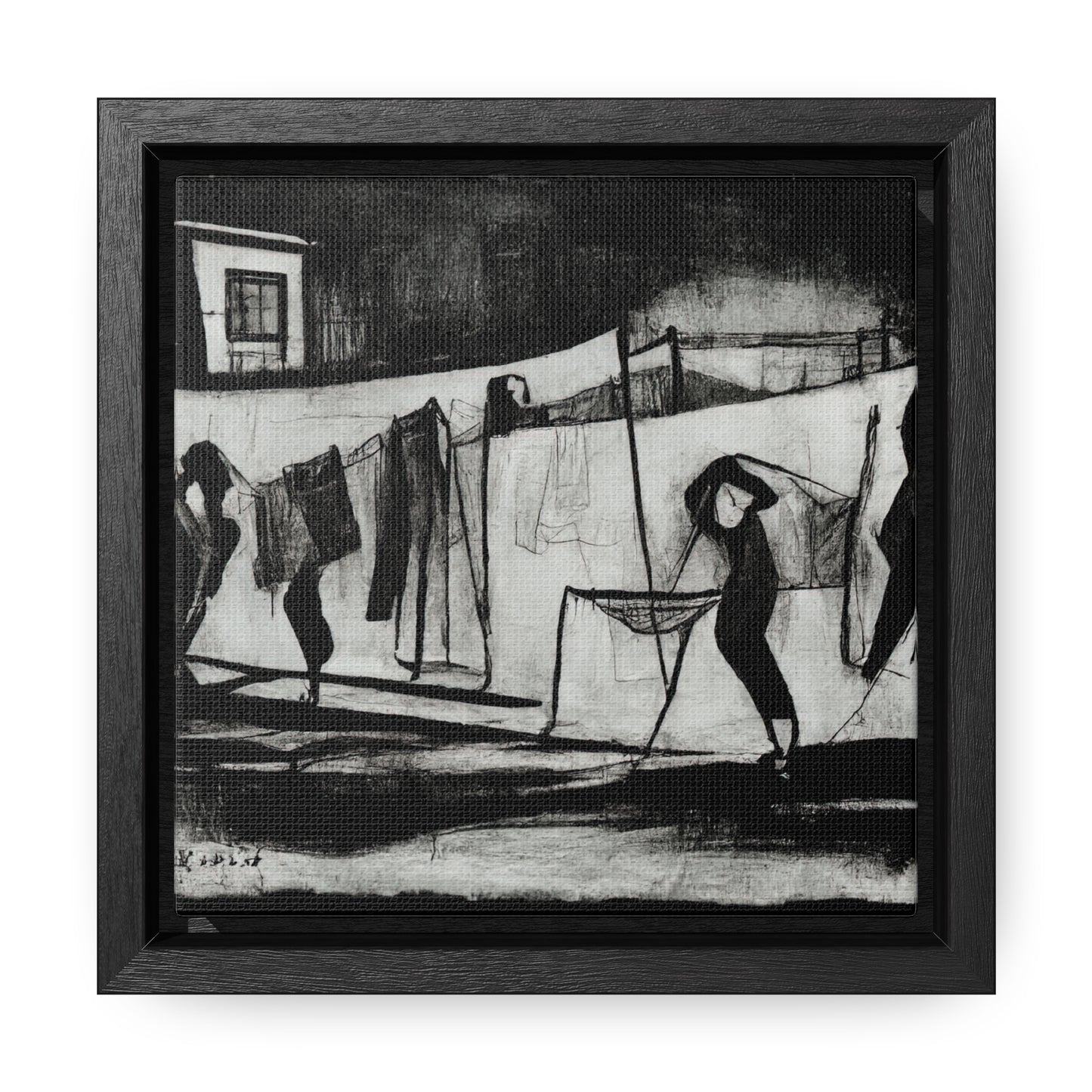 Domestic Memories 37, Valentinii, Gallery Canvas Wraps, Square Frame