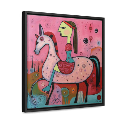 The Dreams of the Child 51, Gallery Canvas Wraps, Square Frame