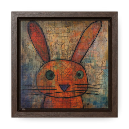 Rabbit 8, Gallery Canvas Wraps, Square Frame