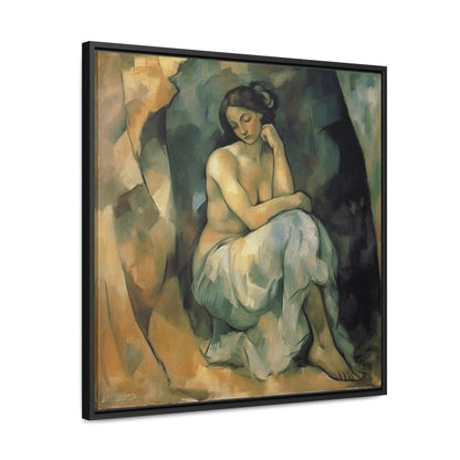 Women 2, Valentinii, Gallery Canvas Wraps, Square Frame