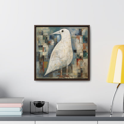 Bird 6, Gallery Canvas Wraps, Square Frame