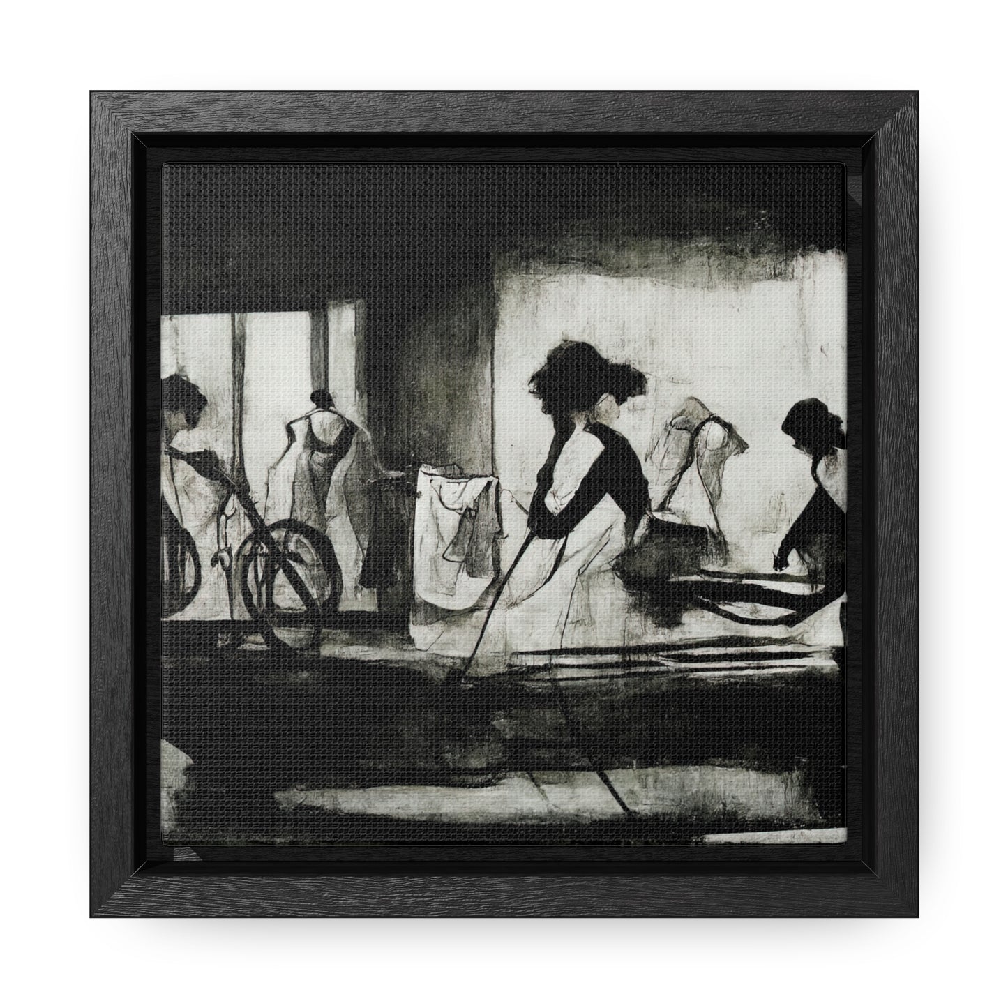 Domestic Memories 29, Valentinii, Gallery Canvas Wraps, Square Frame