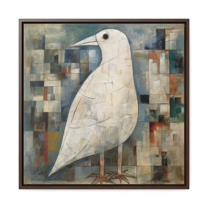 Bird 6, Gallery Canvas Wraps, Square Frame