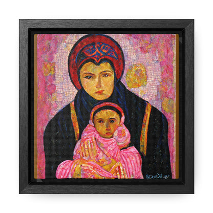 Mary and the Child 13, Valentinii, Gallery Canvas Wraps, Square Frame