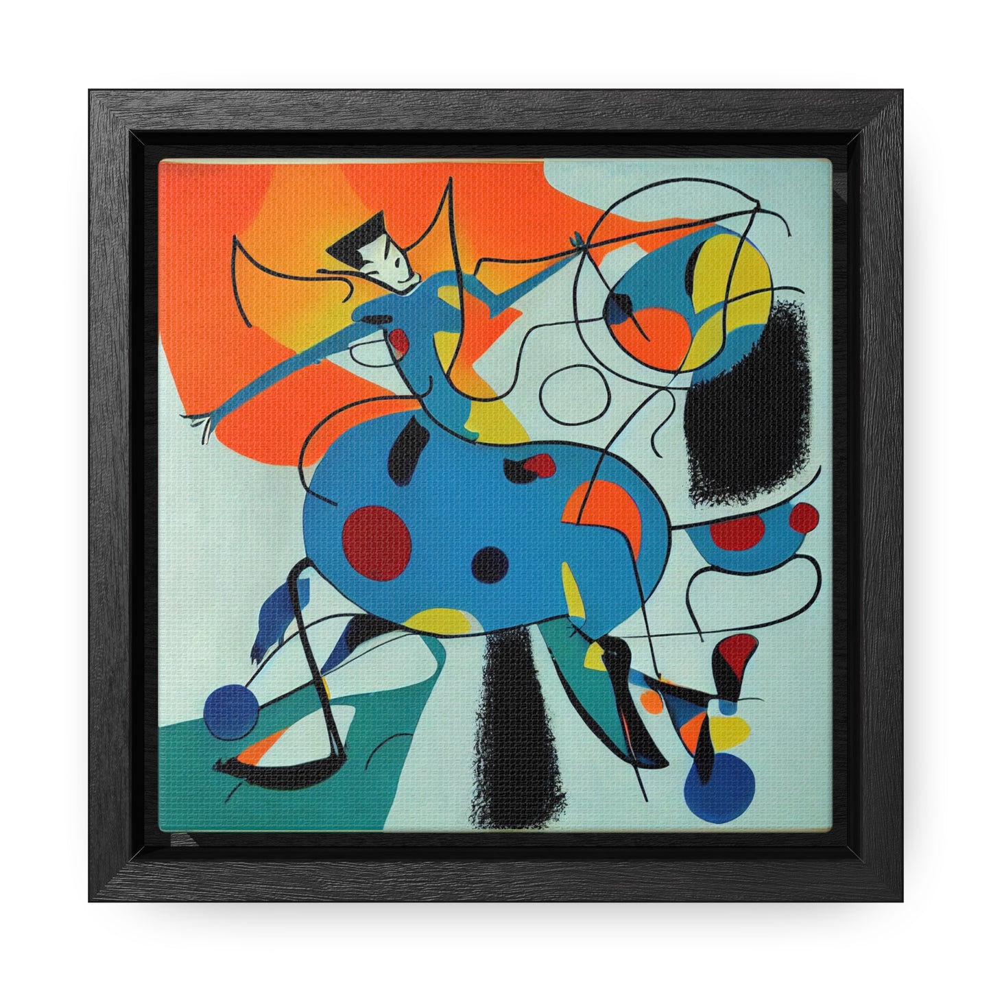 Naivia 5, Gallery Canvas Wraps, Square Frame