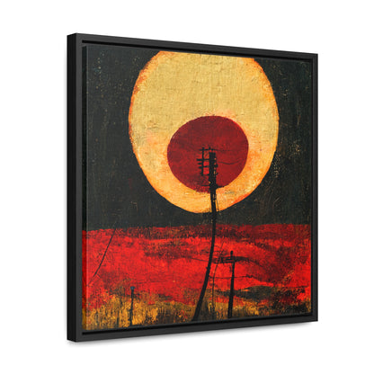 Land of the Sun 27, Valentinii, Gallery Canvas Wraps, Square Frame