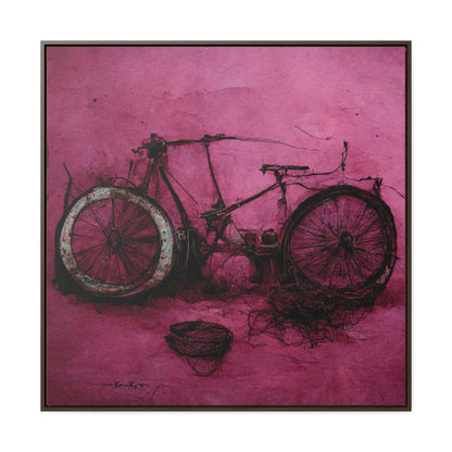 Bicycle 5, Valentinii, Gallery Canvas Wraps, Square Frame