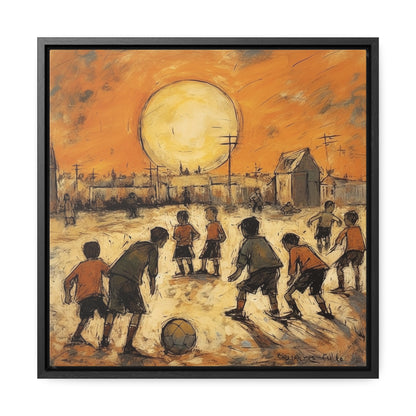 Childhood 17, Gallery Canvas Wraps, Square Frame