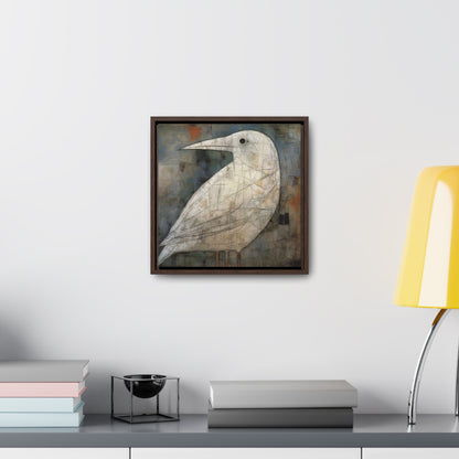 Bird 2, Gallery Canvas Wraps, Square Frame